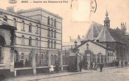 Belgique - Mons - Caserne Des Chasseurs à Pied - Animé - V.P.F. - Carte Postale Ancienne - Mons