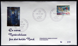 Greenland 1997 Cover  Minr.314  KANGERLUSSUA   (lot  1082 ) - Lettres & Documents