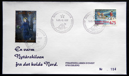 Greenland 1997 Cover  Minr.314  KANGERLUSSUA   (lot  1082 ) - Covers & Documents