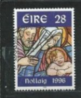 Irlande   N° YT 978 Oblitéré  Noel  1996 - Used Stamps