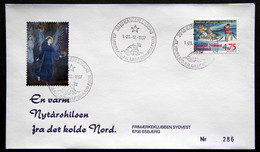 Greenland 1997 Cover  Minr.314  KANGERLUSSUA   (lot  1082 ) - Briefe U. Dokumente