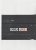 San Marino 1928 - (Sassone)  2 Valori  Used  "Tipo A Doppia Sezione, Non Dentellati In Mezzo" - - Parcel Post Stamps