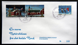 Greenland 1998 Cover  Minr.330  KANGERLUSSUA   (lot  1234 ) - Cartas & Documentos