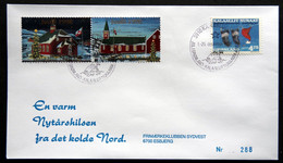Greenland 1998 Cover  Minr.330  KANGERLUSSUA   (lot  1234 ) - Briefe U. Dokumente