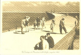 IJmuiden, De Zuidpier 1962   (het Zichtbare Raster Op De Kaart Is Veroorzaakt Door Het Scannen;de Afbeelding Is Helder - IJmuiden