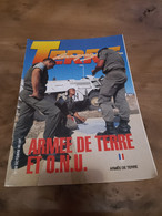 75/ TERRE MAGAZINE SOMMAIRE EN PHOTO N° 38  1992  ARMEE DE TERRE ET O N U - Waffen