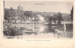 FRANCE - 54 - BADONVILLER - Etang De La Haute Meule Et Nablotte - Pêcheur - Carte Postale Ancienne - Sonstige & Ohne Zuordnung