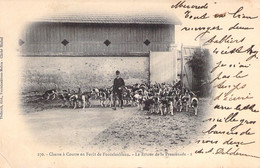 France - Fontainebleau - Chasse à Courre En Forêt De Fontainebleau - Edit. Thibault - Carte Postale Ancienne - Fontainebleau