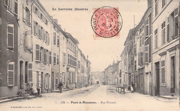 FRANCE - 54 - PONT A MOUSSON - Rue Pasteur - Lorraine Illustrée - Carte Postale Ancienne - Pont A Mousson