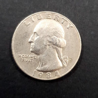 USA 1/4 Quarter Dollar 1984, Washington - Colecciones