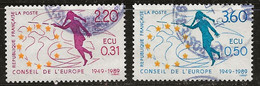 France 1989 N°Y.T. : SE 100 Et 101 Obl. - Oblitérés