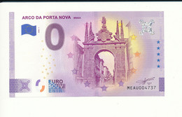 Billet Touristique 0 Euro - ARCO DA PORTA NOVA BRAGA - MEAU - 2020-1 - ANNIV - N° 4737 - Autres & Non Classés