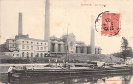FRANCE - 54 - JARVILLE - Les Forges - Industrie - Péniche - Magasins Réunis - Carte Postale Ancienne - Autres & Non Classés