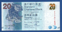 HONG KONG - Standard Chartered Bank - P.297d – 20 Dollars 2014 UNC, Serie DG479163 - Hongkong