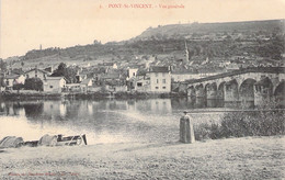 FRANCE - 54 - PONT SAINT VINCENT - Vue Générale - Lac - Carte Postale Ancienne - Other & Unclassified