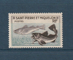 Saint Pierre Et Miquelon - YT N° 353 ** - Neuf Sans Charnière - 1956 - Unused Stamps