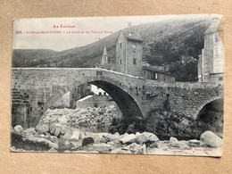 Lozère Pont De Montvert Le Pont Et La Vieille Tours - Le Pont De Montvert