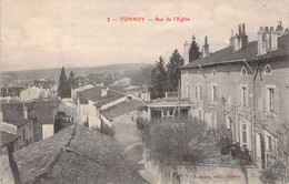 FRANCE - 54 - TONNOY Sur Moselle - Rue De L'église - Lacroix éditeur - Carte Postale Ancienne - Autres & Non Classés