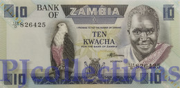 LOT ZAMBIA 10 KWACHA 1986 PICK 26e UNC X 5 PCS - Zambie