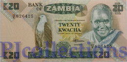 ZAMBIA 20 KWACHA 1986 PICK 27e UNC - Zambie