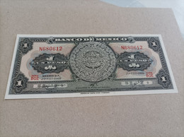 Billete De México 1 Peso Del Año 1969, UNC - Mexique