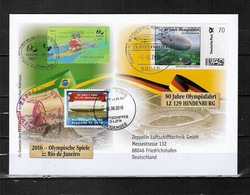 Olympische Spelen  2016 , Brazilie - Briefomslag Postfris - Eté 2016: Rio De Janeiro