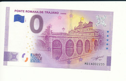 Billet Touristique 0 Euro - PONTE ROMANA DE TRAJANO CHAVES - MECA - 2020-1 - ANNIV N° 2235 - Autres & Non Classés