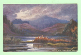 W1098 - ECOSSE - Loch Killinan, Near STRATHPEFFER - Carte Oilette - Bonnie Scotland - Ross & Cromarty