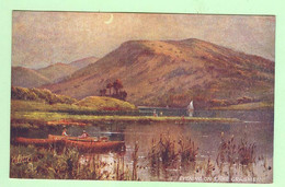 W1099 - ANGLETERRE - Cumbria - Evening On Lake Grasmere - Carte Oilette - Picturesque English Lakes - Grasmere