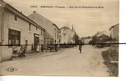 CPA .D88 .XERTIGNY. Rue De La Chapelle Aux Bois  . C L B - Xertigny