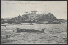 Postal Angola - Mossamedes - Fortaleza De S Fernando - CPA Animé Bateaux - Boats - Fortress - Forteresse - Angola