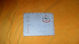 LETTRE ANCIENNE AEROGRAMME DE 1963../ CANADA 10C POSTAGE POSTES..CACHET ST FLAVIEN CANADA POUR LAVAL FRANCE - Lettres & Documents