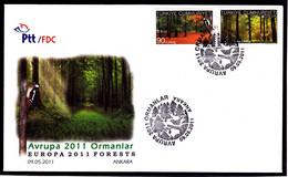 Europa Cept - 2011 - Turkey, Turquie, Türkei /// First Day Cover. & FDC - Covers & Documents