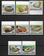 D.R. Congo Poissons ** OCB # 1960-67 Côte 45 Eur  (SN 161b) - Mint/hinged