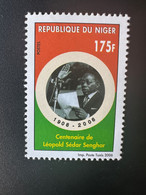 Niger 2006 Mi. 1997 Centenaire De Léopold Sédar Senghor 1906 - 2006 Sénégal MNH ** 1 Val. - Níger (1960-...)