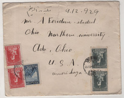 TURKEY,TURKEI,TURQUIE ,ISTANBUL TO USA,OHIO ,1929 COVER - Briefe U. Dokumente