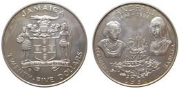 25 Dollars 1991 (Jamaica) Silver - Jamaica