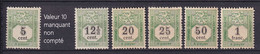 245 LUXEMBOURG 1907 - Y&T Taxe 1/7 Voir Scan - Neuf ** (MNH) Sans Charniere - Strafport