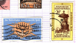 RSA+ Südafrika 1965 Mi 346-47 Refomierte Kirche - Usados