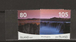 2007 MNH Iceland Mi 1178-79 Postfris** - Neufs