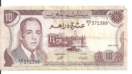 MAROC 10 DIRHAMS 1985 VF P 57 B - Marocco