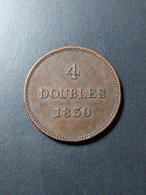 RARE 4 DOUBLES 1830 "GUERNESAY" - Sonstige & Ohne Zuordnung