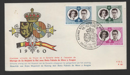 FDC. : Nr 1169/71 Stempel: Bruxelles - Brussel - 1951-1960