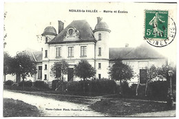 NESLES LA VALLEE - Mairie Et Ecoles - Nesles-la-Vallée