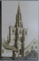 Carte Photo : Suisse : Thurgovie : CONSTANZ Das Münster, Neue Photogr. Gessellsch Berlin Sterglitz 1898 - Autres & Non Classés