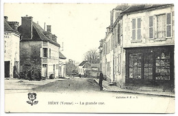 HERY - La Grande Rue - Hery