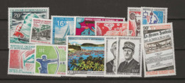 1971 MNH Nouvelle Caledonie Year Collection Complete According To Michel. Postfris** - Annate Complete