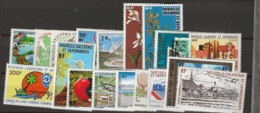 1977 MNH Nouvelle Caledonie Year Collection Complete According To Michel. Postfris** - Annate Complete