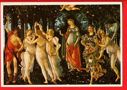 FKJ-40 Botticelli La Primavera Le Printemps Spring  Galleria Uffizi Firenze.  Viaggifata Per La Svizzera - Musei