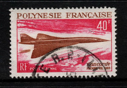 2056B- FRENCH POLYNESIA - 1969 - SC#: C50 - USED - CONCORDE - PEN MARK AT BACK - Usati